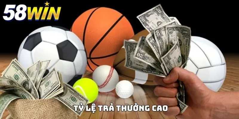 58WIN tung ra mức trả thưởng khổng lồ cho người dùng